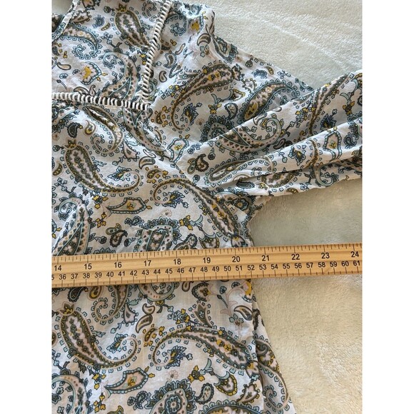 Talbots 3 Shirts LOT Bundle Extra Large 16 Floral Paisley Button Pop Over - Picture 8 of 16